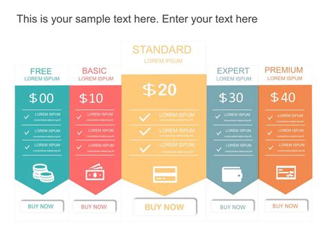 Pricing Powerpoint Template